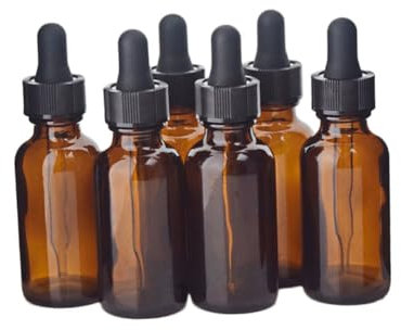 MUSISALY Botella De Aceite Esencial Vacía Frasco Reutilizable Con Gotero Para Mezclas Caseras y Personalizados