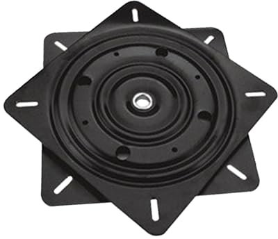 Folpus Bootssitz mit Drehbarem Mechanismus, Stahlplatte, Halterung für Barhocker, 10 Zoll