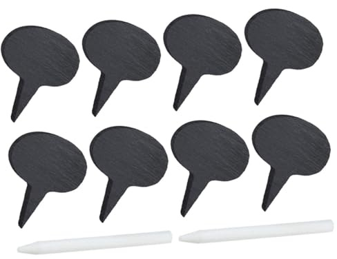 TOPPERFUN Marcadores de Queso para Tabla de Quesos, 1 Juego Negro