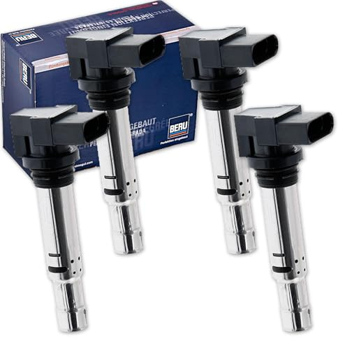 4x Beru Zündspule | 0040102030 / ZSE030 für A1 A2 A3 Beetle Caddy 3 CC Golf 4+5+6 Passat Polo