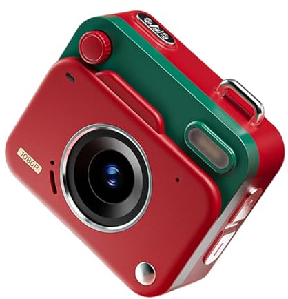 Fotocamera digitale vintage 12MP 1080P Video 44g Ultra-portatile per viaggi & Fotografia all'aperto Fotocamera Sensori Vintage