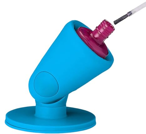 Untippable Support de bouteille de vernis à ongles en silicone anti-déversement Accessoires pour artistes peinture pédicure