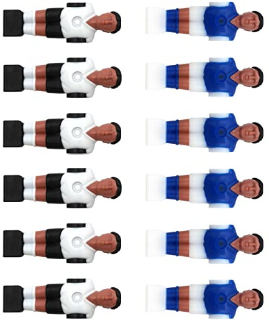 Okiyakusama 12 Figuras de Jugadores de Futbolín de Mesa.