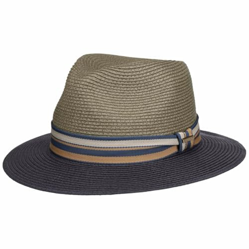 Stetson Romaro Toyo Traveller Strohhut UV-Schutz 40+ Damen und Herren Frühling Sommer