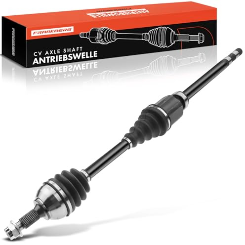 Frankberg Arbre de Transmission Boîte de vitesses manuelle Essieu Avant Droite Compatible avec C5 III RD C6 TD Jumpy VF7 407 6D 407 SW 6E 508 I 8D 508 SW I 8E Remplacer# 1497188088
