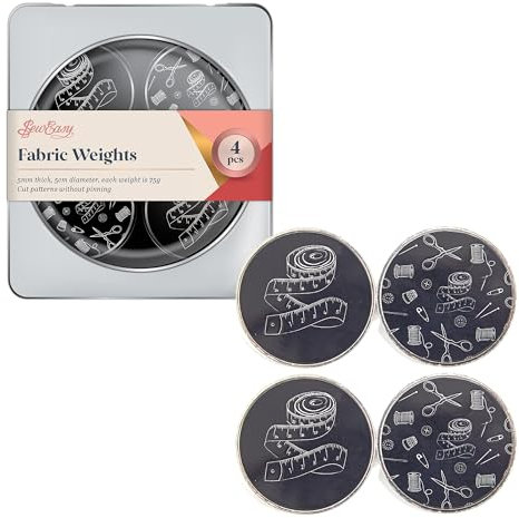 Sew Easy Stoffgewichte zum Nähen, Basteln, Muster, Schneidern, Quilten, Notions, 50 x 5mm
