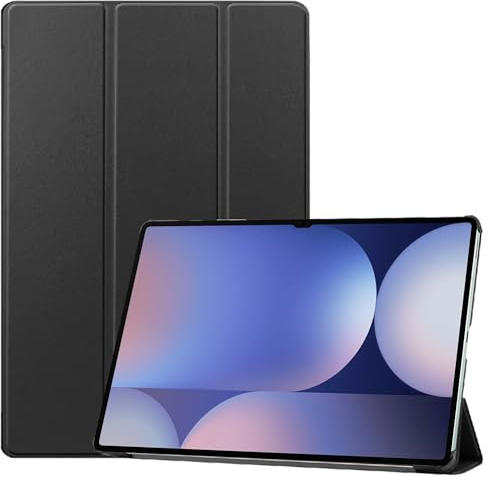 Custodia per tablet Samsung Galaxy Tab S10 Ultra/Tab S9 Ultra 14.6 inch – Custodia a libro Trifold – Nero