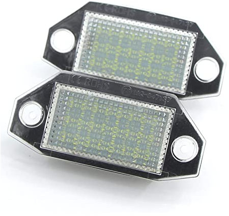 XENITE Heckleuchte Kennzeichen 2 Stücke Kennzeichenbeleuchtung Birne Für Mondeo MK3 2000-2007 4/5 Tür 12 V 24SMD