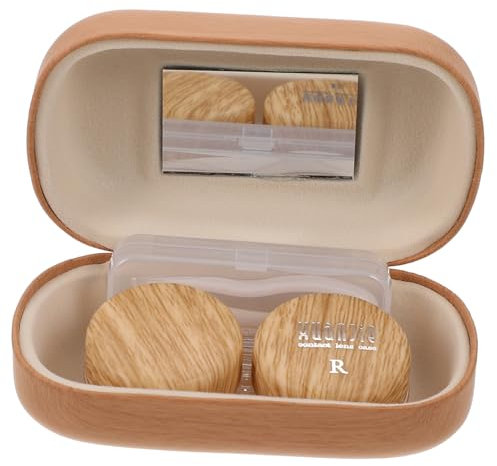 PartyKindom Box Double-Compartment Storage Case for Lens Leakproof Design and Organization