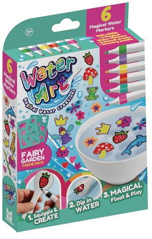 Water Art Themed 6 pen pack Fairy Garden Age 3+