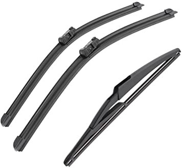 SITARAYURI Wischerblätter austauschen Für FIAT Für 500 Für 312 2011 2012 2013 2014 2007 2008 2009 2010 2015 2016 2017 24 + 14 + 11 Autoteile Auto Scheibenwischerblätter.