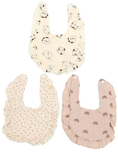 SHOWERORO Babylätzchen Aus Baumwolle Für Sabbern Und Füttern Geeignet Für Babys Neugeborene Jungen Und Mädchen