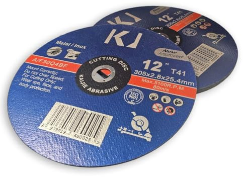 DISQUES A TRONCONNER METAL, INOX 305 x 2.8 x 25.4 MM - LOT DE 5 PCS