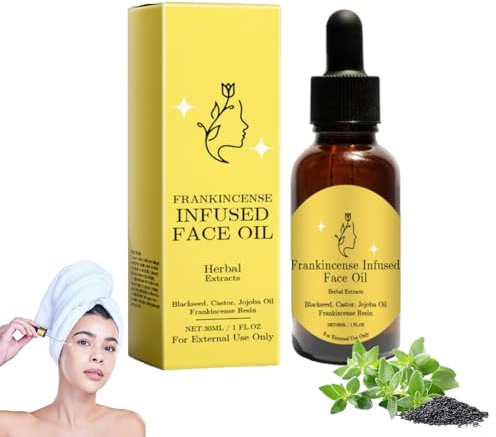 Frankincense Resin Infused Organic Black Seed (30ml, 1pcs)