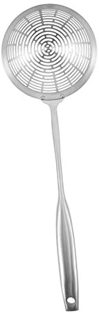 GOOHOCHY Scolapasta Acciaio Inossidabile Ergonomico Per Frutta e Verdura e Alla Facile Da Riporre Utensile Da Cucina Pratico e Sicuro