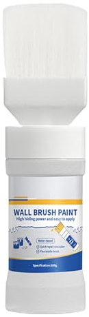 White Paint - Compuesto de reparación de pared de látex, pasta sin olor, fácil de aplicar en la pared con secado rápido, pintura interior ideal para parches, arañazos, grietas