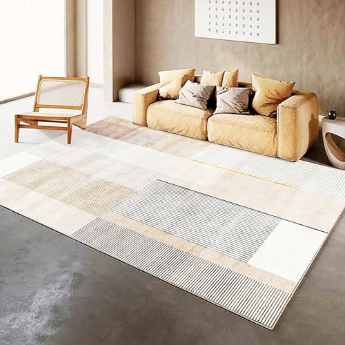 Electric Carpet Heated Rug Mat, Electric Heating Area Rug, Radiant Floor Heater, Heated Foot Warmers Heated Floor Mat with Adjustable Temperature & Timer(D,78.7x118in)