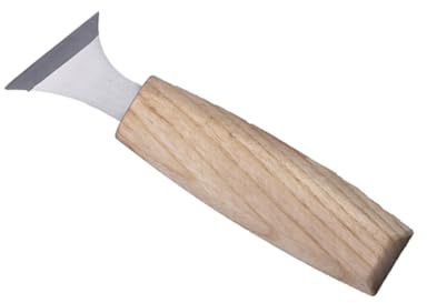Homoyoyo Cabezal de Corte para Tallado de Madera Mango Ergonómico de Acero Cromo-vanadio y Cuchillas Pulidas Adecuado para Taller de Carpintería y Artistas