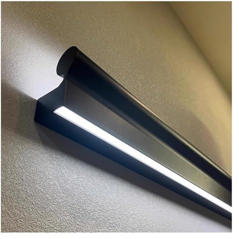 pasamanos Pasamanos de escalera LED con sensor de luz y luminiscencia for pasillos y escaleras. escalera(Body sensing,1m)