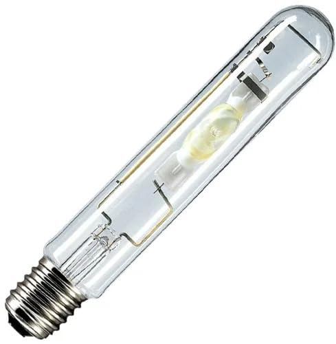 HPI-T Plus 250W Metal Halide Lamp | 4500K Cool White | E40 GES Base | Clear Tubular Bulb | High Intensity Discharge Lighting