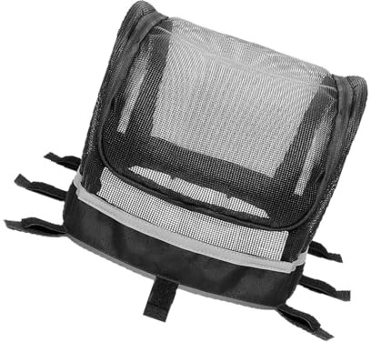 LXJLXD Protective Pet Bike Basket Cover with Night Visibility and Quick Fold Function Aluminum Frame Bike Pet Cover
