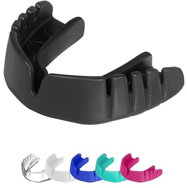 OPRO Snap-Fit Mundschutz für Boxen, Kampfsport, MMA, Erwachsene & Kinder - Stoßfester Zahnschutz für Hockey, Kickboxen, Rugby - Sofort-Passform - Mit zahnärztlicher Garantie