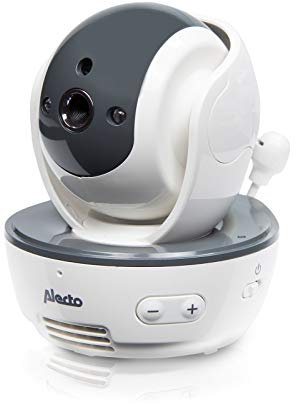 Alecto DVM-201 Alecto DVM-201 zusätzliche Kamera für Alecto DVM-200 Funk Babyphone mit steuerbarer Kamera, Nachtsicht, hohe Reichweite von bis zu 300 Meter, weiß…