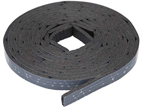 LUTH Premium Profi Parts Bande d'étanchéité UNIVERSELLE pour plaque de cuisson, 2,5 m de joint d'étanchéité éponge caoutchouc vitrocéramique