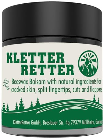 KletterRetter Repair Balsam 30ml - mit natürlichen Inhaltsstoffen - besonders für aufgeplatzte Fingerkuppen, Flapper und Risse entwickelt