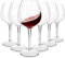 MICHLEY Incassable Verres à vin, 100% Tritan-Plastique vin Rouge Gobelets,500ml Verres à Boire pour Le Parti, Lot de 6