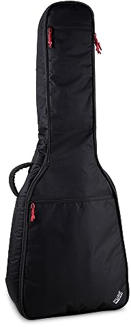 PURE GEWA Gitarren Gig-Bag Serie 110 für Westerngitarre , Softgriff gepolstert, große Notentasche, Rucksackgurte verstellbar