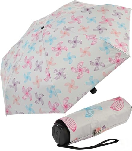 Doppler UV-Schutzschirm Carbonsteel Mini XS Damen Taschenschirm klein und stabil