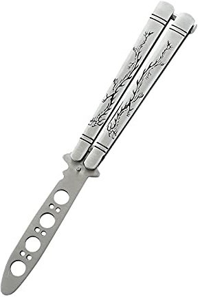 AUFIKR Trainingsmesser aus Edelstahl mit dicker Klinge