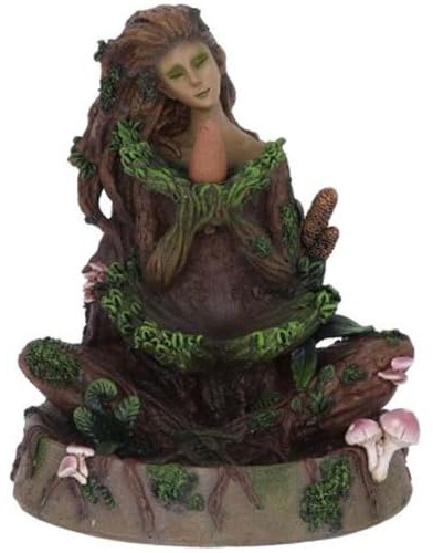 Nemesis Now Räuchergefäß mit Waldduft, 19,5 cm, Braun