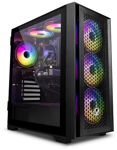 VIBOX IV-63 PC Gamer • AMD Ryzen 7 5700X 4,6 GHz • Nvidia RTX 4060 8 Go • 16 Go RAM • 1 to SSD • Windows 11 • WiFi