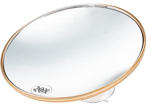 FOMIYES Specchio Ingranditore 20X Con Ventosa | Specchio Da Trucco Portatile Per Bagno | Specchioes Cosmetico Acrilico Tondo 15 Cm Per Dettagli Trucco E Cura Del Viso
