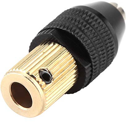 Jto Bohrfutter Mini 5 Mm Innenschaft, Mini-Bohrmaschinenzubehör Mandrin 0,3–3,4 Mm (5 Mm), Selbstspannendes Miniaturfutter (Blende 5MM)