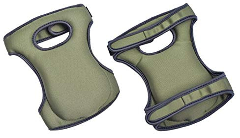 Vert, genouillères de jardinage en mousse souple - Coussin de protection pour le jardin, le travail de nettoyage, les sols à récurer, protection de coussin ultra douce (1 paire)