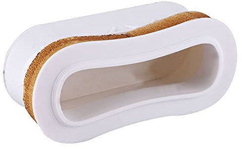 VGEBY de Inserción para Tabla de Surf, Tabla de Surf de Plástico Duradero, Accesorio de Rescate de Surf, Ligero y Fácil de Instalar, Accesorios para Tabla de Remo, Surf de Remo (White)