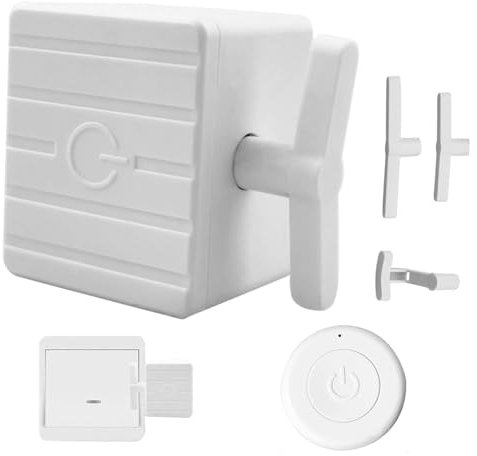 Remote Button Pusher | Wireless Smart Button Adhesive | Wall Guard Button Pusher | Remote Wireless Smart Button Pusher for Automatic Light Switches, Wall Switches, Doorbell