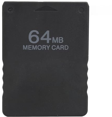 XUMIUZIY Carte Mémoire de la Console de Jeu, Fiche et Lecture de la Carte de Jeu Vidéo pour Flat FMCB V1.966, pour Les Jeux à Grande Vitesse et Stable pour Les Jeux USB (64MB)