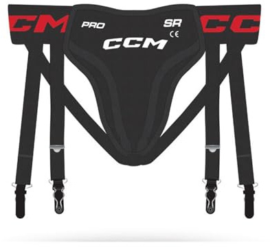 CCM Tiefschutz Combo Pro 3in1 Jock mit Straps Senior Senior L