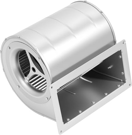 Soffiatore Radiale 150w 1300rpm, Ventilatore Radiale Industriale 840m3/H, Ventilatore Centrifugo a Doppio Ingresso, Con 3 Cuscinetti A Sfere, Per Soffiare Aria O Aspirazione