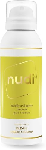 Nudi Medical Skin Adhesive Remover 100ml - Pain Free & Skin Friendly | Effortlessly Removes Glue From Sports Tape, Bandages, Glucose Monitors, Transdermal Patches