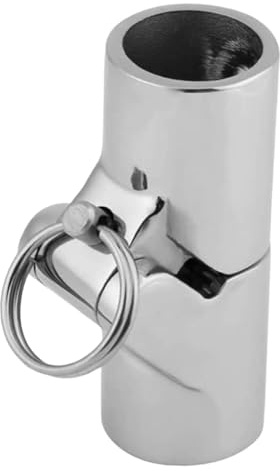 perfk Marine Tube Connector Folding Swivel Coupling Tube Hose Connector for Folding Awnings! Awnings Flagpoles Masts, 22mm