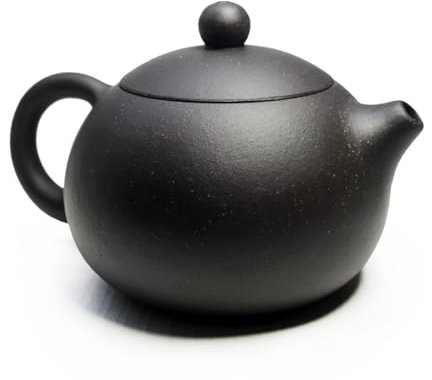 Teekanne, chinesischer Gongfu-Tee, echter schwarzer Sand, Heijingan-Tee, Xishi-Töpfe, 280 ml