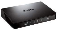 D-Link GO-SW-16G Schnelles Ethernet Schwarz WLAN-Router