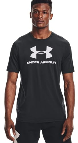 Under Armour Sportstyle Logo Tee 1329590-001, Mens t-Shirt, Black, L EU