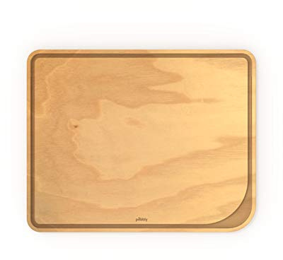 Pebbly MIF002 Planche à découper, Naturel, Pain XL-40x30cm