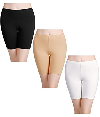wirarpa underbyxor, cykelbyxor, boxershorts, för damer, hög midja, bomull, shorts, trosor, långa underkläder, storlek S–5XL